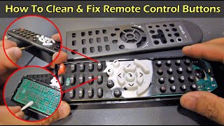 How to Fix & Clean Your Remote Control Buttons