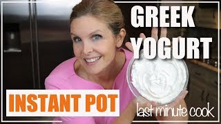Easy Instant Pot greek yogurt recipe you will love!