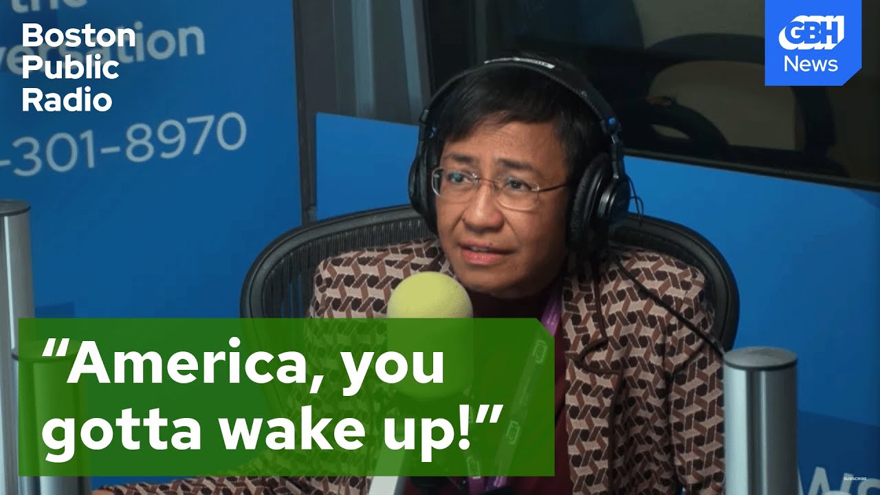 Maria Ressa warns of authoritarianism in the U.S.: “This is a pivotal moment"