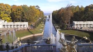 preview picture of video 'Peterhof (From a Trip to Saint Petersburg, October 2013)'