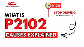 OBD Code p2102 Guide to Repair