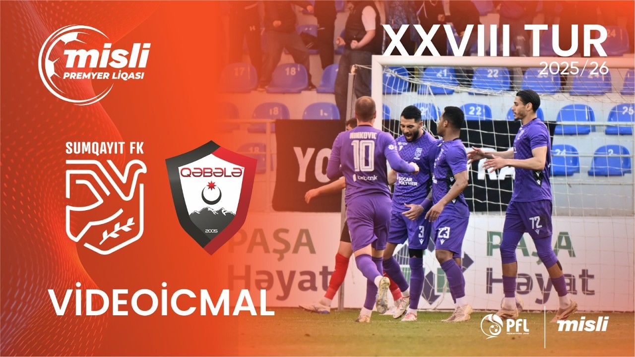 Sumqayıt FK vs Qəbələ FK Highlights