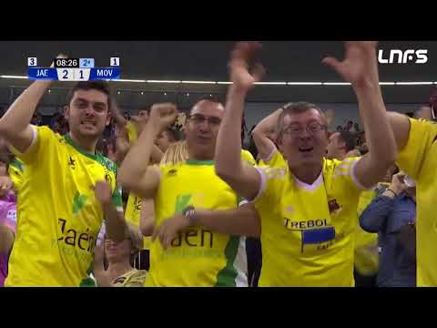 Gol Bingyoba (2-1) Jaén Paraíso Interior - Movistar Inter. 1/2 Play Off 2. LNFS