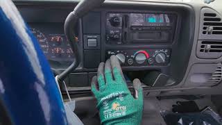 5 minute GMT400 Silverado  Heater Control replacement