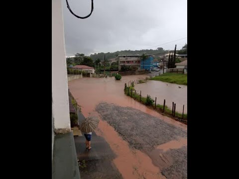 Tempestade novamente em Senhora dos Remédios deixa estrada interditada