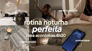 NIGHTTIME ROUTINE TO WAKE UP AT 4:30 AM | sleep hygiene, productivity and self-care 🌙💤📖