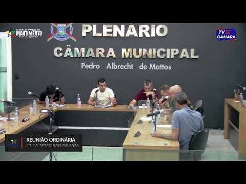 14 REUNIÃO ORDINÁRIA DA CÂMARA MUNICIPAL DE SÃO JOSÉ DO MANTIMENTO-MG.