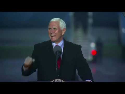 ホワイトハウスでのウイルス感染にもかかわらず、ペンスはキャンペーンを展開 (Pence campaigns despite White House virus outbreak)