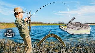 Swim Jig Vs. Wacky Worm For Pond Bass! ("200 Ponds" Ep. 45)