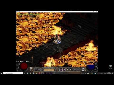 Diablo 2 - LoD - Druid - Cold  / Elemental Druid with minus 155 Cold Res Hurricaner!