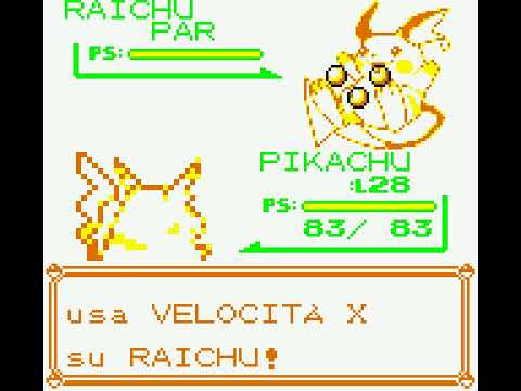 Pokémon Yellow Version (Italian) - Gym Leader Lt. Surge