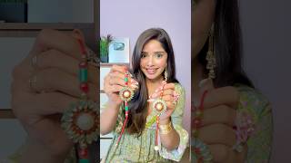 OMG! Made Quick & Easy Rakhi 📿 | Raksha Bandhan Special ✨ #trending #shorts #viral   @ChillWithGeet