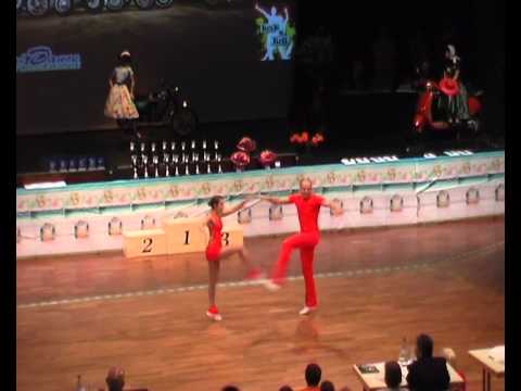 Caroline & Benjamin Rock 'n' Roll A-Klasse Akro Bielefeld 2011
