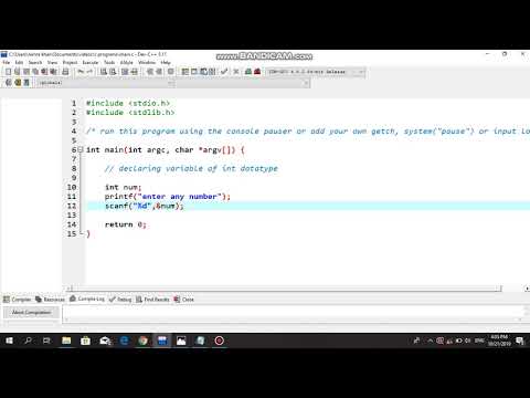 Input and Output: Printf & Scanf - C Programming Tutorial