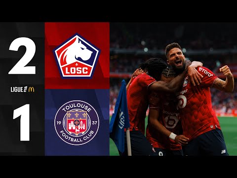 Le LOSC renverse le match dans les derniers instants et s'impose 2-1 face à Toulouse 🔥🤩