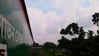 preview picture of video 'Green Nature Beauty of Bangladesh | journey by Bangladesh Railway | 726 Sundarban Express ....'