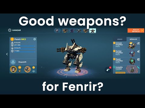 FENRIR ULTIMATE PUNISHER + AVENGER War Robots Gameplay