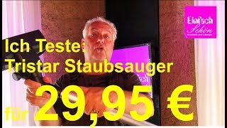 Ich Teste: TRISTAR PD-8702 Staubsauger von 29,95 bis 59,95 Euro - Einfach schön