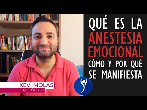 Qué es la ANESTESIA EMOCIONAL 🔒 y cómo se manifiesta