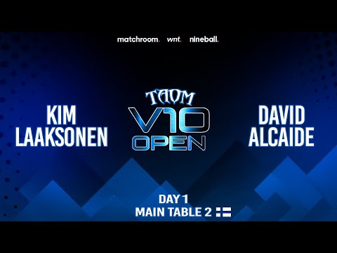 Taom V10 - Main table 2 - Kim Laaksonen vs David Alcaide - Finnish/English commentary.