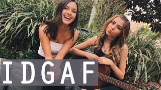 Download lagu IDGAF by Dua Lipa | acoustic cover by Jada Facer & Tori Keeth mp3