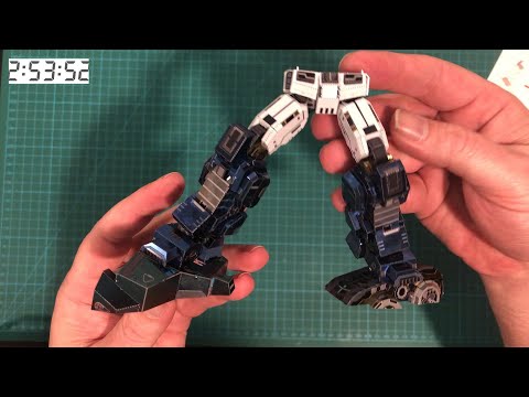 Mu Model IDW Optimus Prime- Part 1 - The Legs