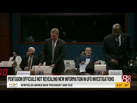 Pentagon not revealing new info in UFO investigations
