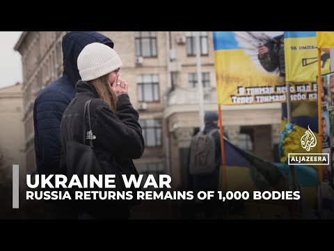 Russia returns bodies of 1,000 Ukrainian service members