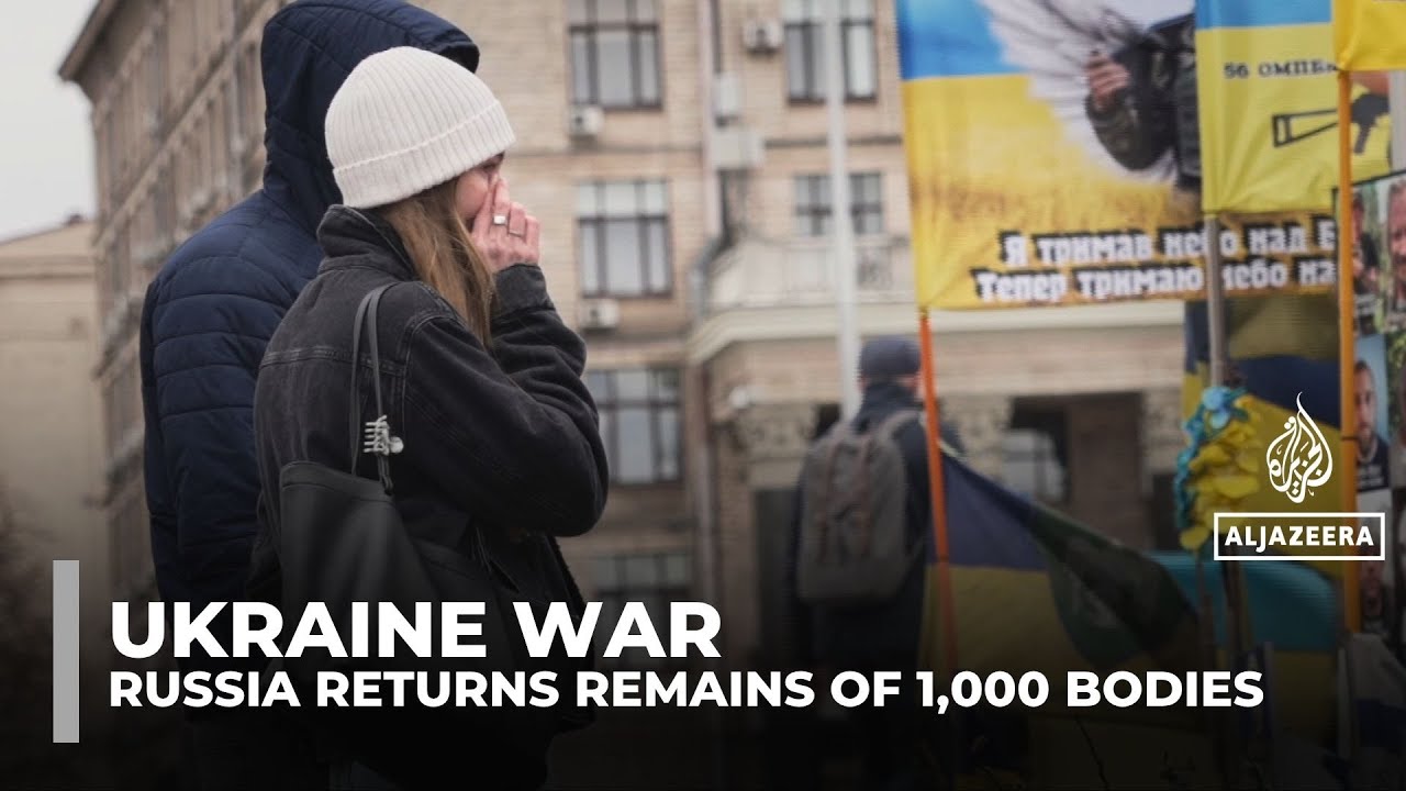 Russia returns bodies of 1,000 Ukrainian service members