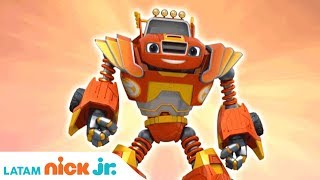 Blaze and the Monster Machines | Video Musical ‘Fuerza de Robot’ 💪 | Nick Jr. | América Latina