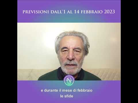 Previsioni dall1 al 14 Febbraio 2023