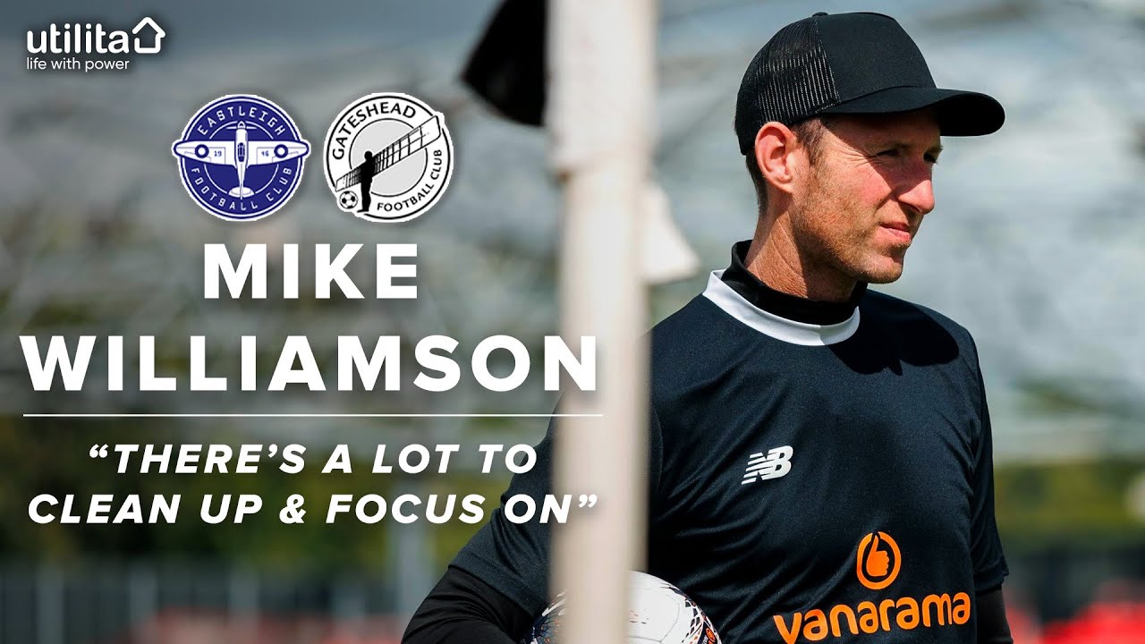 “There’s a lot to clean up & focus on” 🧠 | Mike Williamson pre-Eastleigh (A) | INTERVIEW