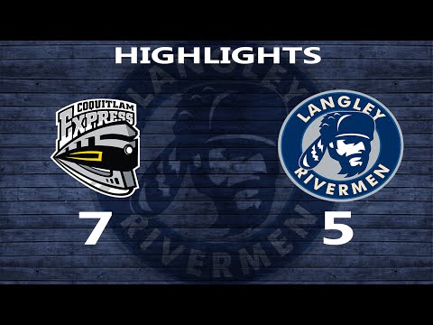2015-11-11 Langley Rivermen vs Coquitlam Express:Highlights