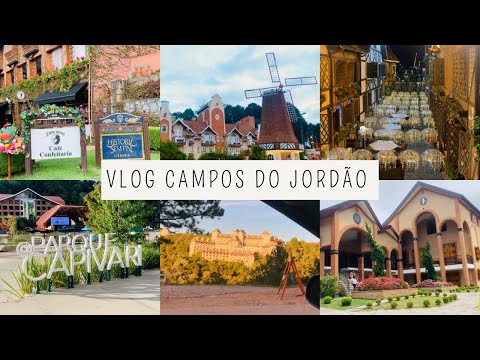 VLOG CAMPOS DO JORDÃO | Sans Souci, Prana Park, Mosteiro de São João