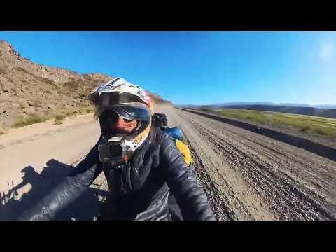 Argentina on a motorcycle - From Malargue to Chos Malal 09