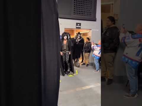 Thumbnail for KISS Backstage Rosemont Illinois 2023 #kissband #shorts #kissfan777 #kissarmy #rock #backstage by Kiss (band)