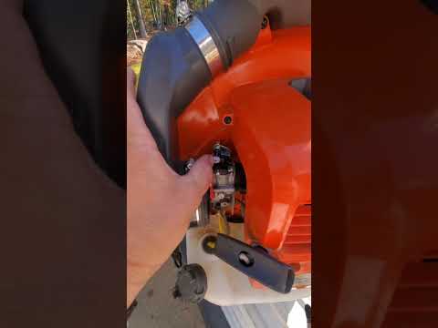 How to make your blower have FULL POWER!#husqvarna