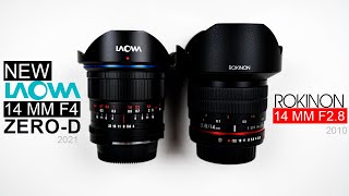 *NEW * Laowa 14mm f/4 Zero-D DSLR Vs Rokinon 14mm F2.8 | Nikon D810 | Nikon Z6II | Megadap