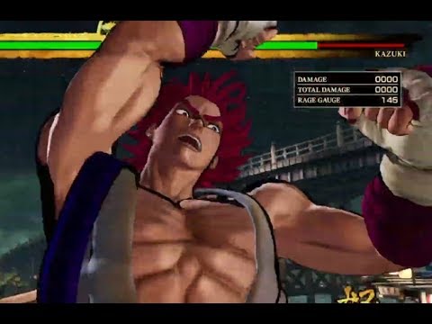 Samurai Shodown - Kazuki Kazama Simple 800DMG WFT Combo