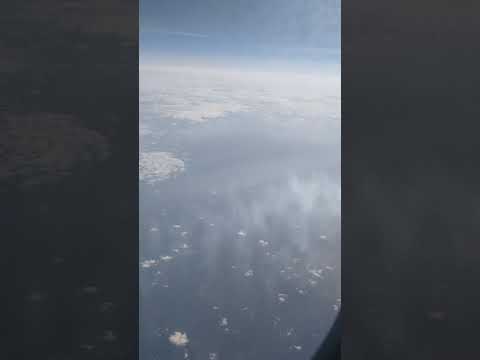 Norwegian B737-800 flying over Mediterranean sea, Palma de Mallorca - Helsinki