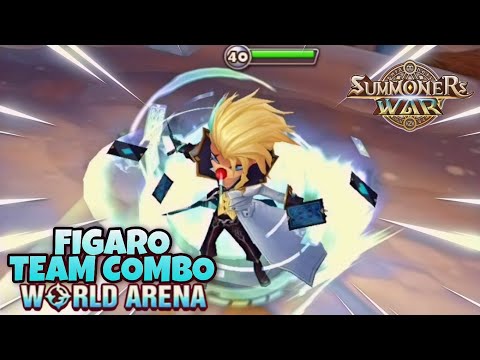 Figaro Team Combo in World Arena - Summoners War