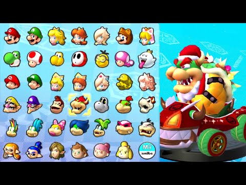 Santa Bowser Unlocked in Mario Kart Tour