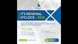 How to Renew Your PRSK Membership