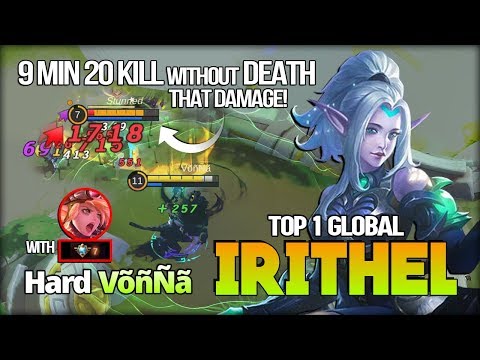 Where My SAVAGE?! Critical Queen Here!! VõñÑã Top 1 Global Irithel - Mobile Legends