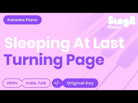 Sleeping At Last - Turning Page (Karaoke Piano)