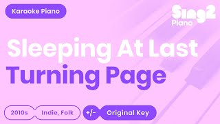 Sleeping At Last - Turning Page (Karaoke Piano)