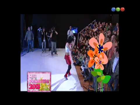 Concurso "Miss Primavera 2013", La Angie - Nos Reimos Juntos