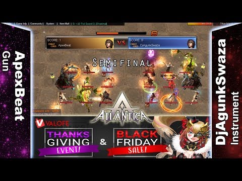 Titan 03/12/2017 PM: Semifinal - ApexBeat vs DjAgunkSwaza - Atlantica Online