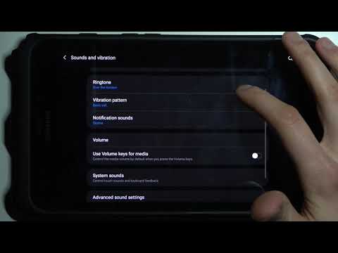How to Change Ringtone on SAMSUNG Galaxy Tab Active2 - Find Ringtone List