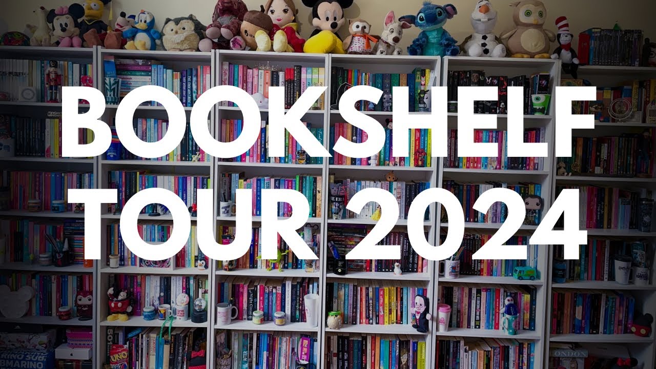 BOOKSHELF TOUR 2024 | TODOS OS MEUS LIVROS